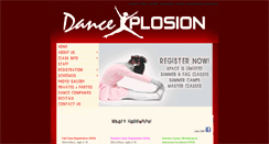 Desktop Screenshot of dancexplosionaustin.com